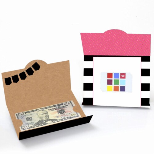 Big Dot of Happiness Assorted Thank You Cards Blank Thank You Money & Gift Card Holders 8 Ct Perspective: bottom