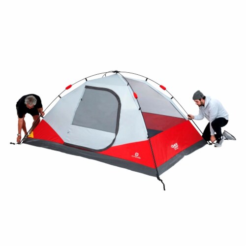 Outbound QuickCamp 5 Person 3 Season Dome Tent with Rainfly and