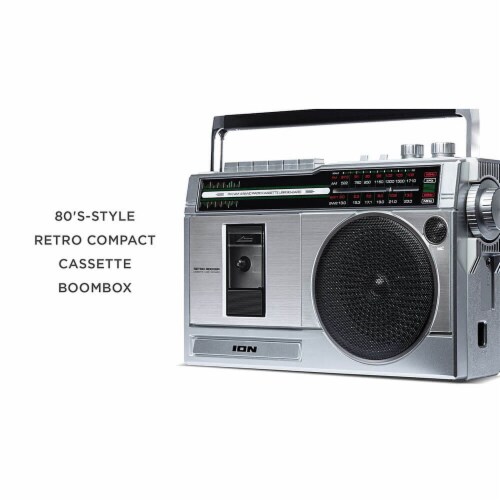 Retro Radio and Recorder,Retro Bluetooth Boombox Cassette Player,AM/FM  Radio Cassette Player Recorder,Classic 80s Style with Modern  Technology,Gifts