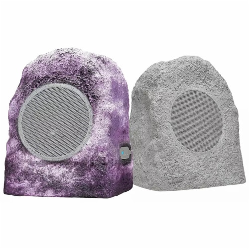 Ion Audio GLOWROCKERPR Audio Glow Rocker Outdoor Speaker Pair with
