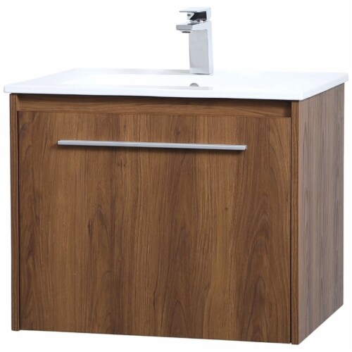 Elegant Decor VF45024WB 24 in. Single Bathroom Floating Vanity in
