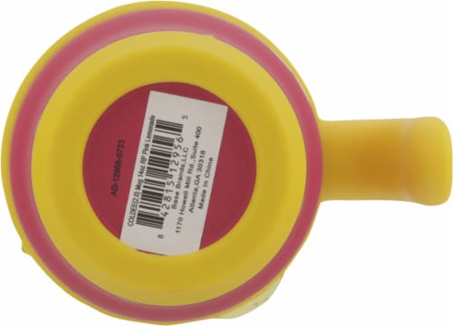 Reduce® Coldee Kids Mug - Pink Lemonade Perspective: bottom