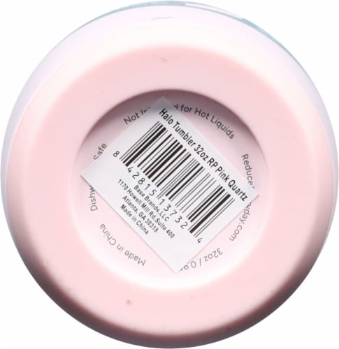 Reduce® Stainless Steel Halo Tumbler - Pink Quartz Perspective: bottom