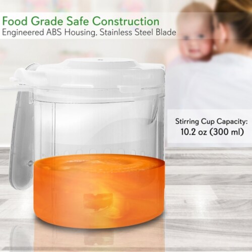 NutriChef Electric Baby Food Maker Puree Food Processor, Blender, and Steamer, 1 Piece Food 4 Less