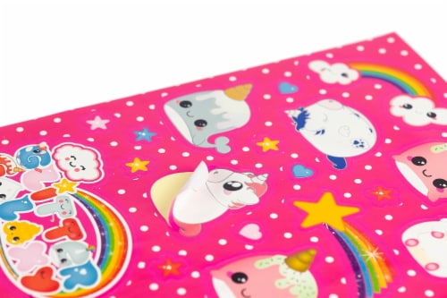 Glitter Galaxy Sticker Friends Sheet Wave 2 Perspective: bottom