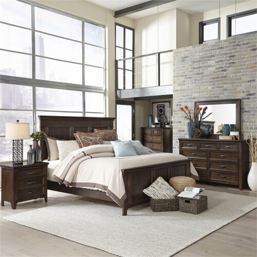 Saddlebrook Dark Brown Mirror Perspective: bottom