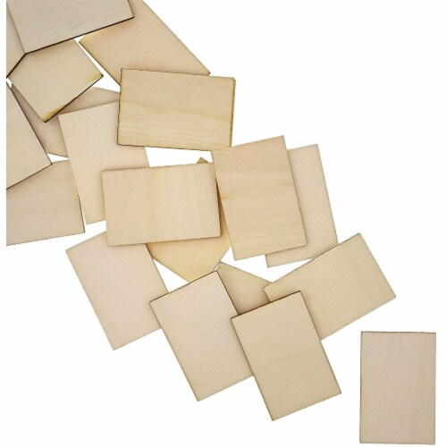Wooden rectangles for crafts deals