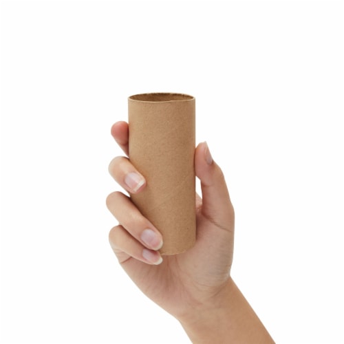 Brown Paper Cardboard Tubes for Crafts, Classroom Art Projects (1.6 x 4