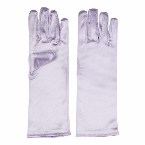 Juvale Princess Gloves for Little Girls Dress Up (4 Pairs) Perspective: bottom