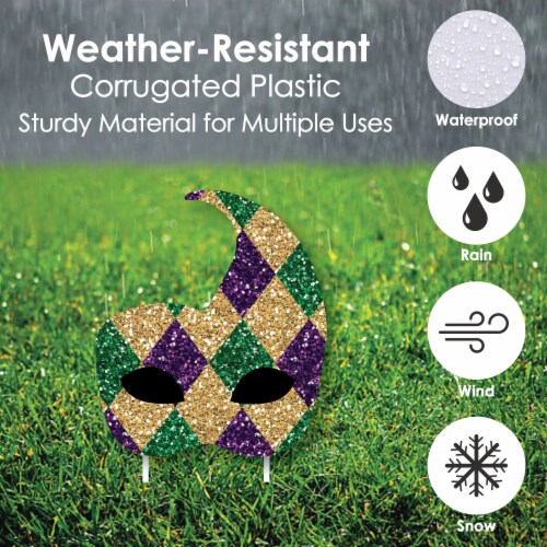 mardi gras outdoor decor ideas