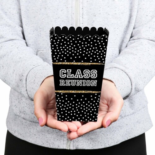 Big Dot of Happiness Reunited - School Class Reunion Party Favor Popcorn Treat Boxes - 12 Ct Perspective: bottom
