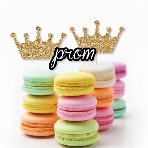 Big Dot of Happiness Prom Dessert Cupcake Toppers Prom Night Party