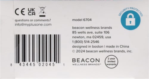plusOne™ Dual Vibrating Massager Perspective: bottom