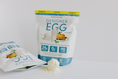 Designer Egg® Classic Vanilla Protein Powder Perspective: bottom