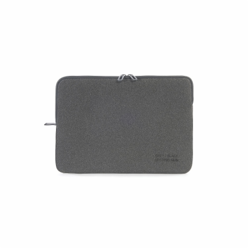 Tucano 15.6-Inch Second Skin Laptop Case - Black Gray Perspective: bottom