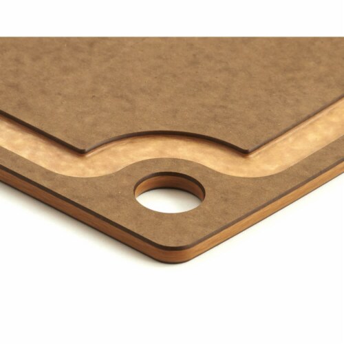 Epicurean Gourmet Series Cutting Board, Nutmeg & Natural - 14.5 x 11.25 x 0.37 i Perspective: bottom