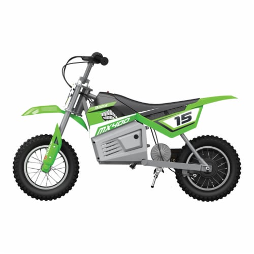 Razor MX400 Dirt Rocket 24V Electric Toy Motocross Motorcycle Dirt Bike Green 1 Unit Mariano s