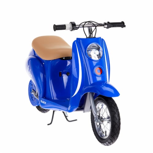 Razor Pocket Mod Miniature Euro 24V Electric Kids Ride On Retro Scooter Blue 1 Piece Fry s Food Stores