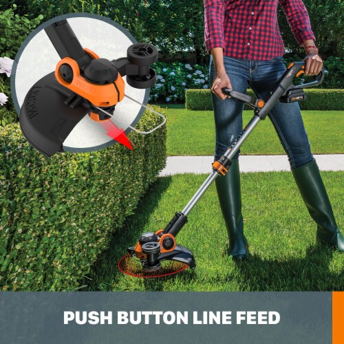 Worx trimmer store command feed