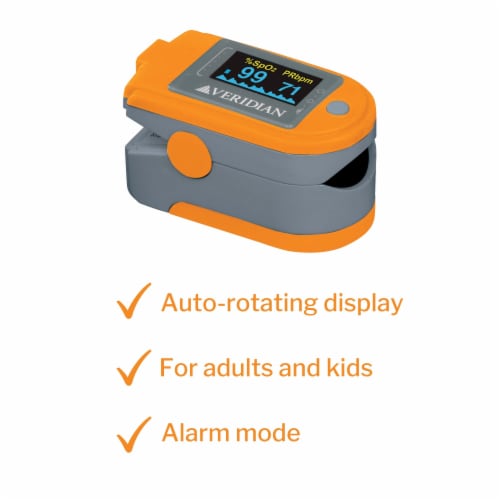 SmartHeart Fingertip Pulse Oximeter 1 Each 11-50DP Perspective: bottom
