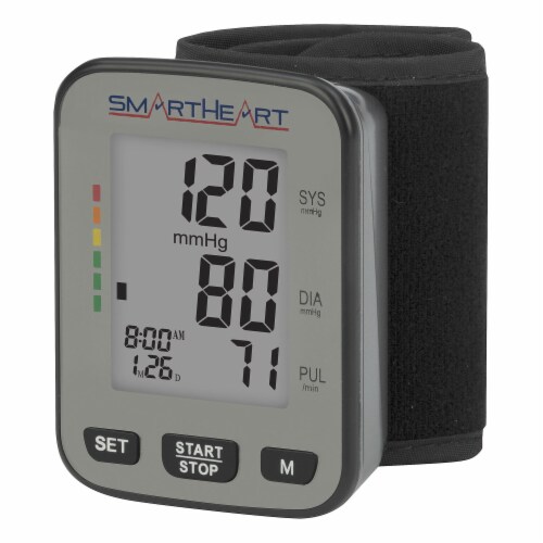 Smartheart Adult Cuff Arm Home Automatic Digital Blood Pressure Monitor Without Tube 1 Each Perspective: bottom