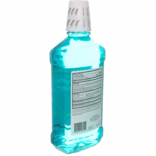 GoodSense Antiseptic Mouth Rinse, Blue Mint, 1 L Perspective: bottom