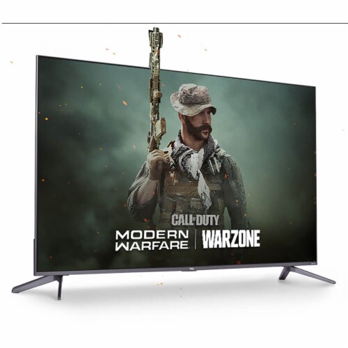 TCL Roku Smart QLED 4K TV Perspective: bottom