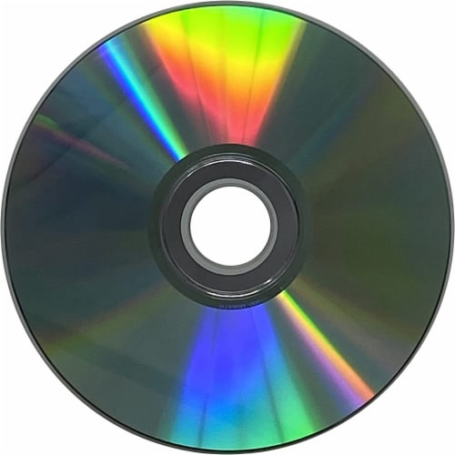 100 Smartbuy Digital Audio CD-R Music 52X 700MB/80Min White Inkjet Hub Printable Blank Disc Perspective: bottom