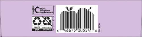 Plum Organics® Blueberry Toddler Food Mighty Snack Bars® Perspective: bottom