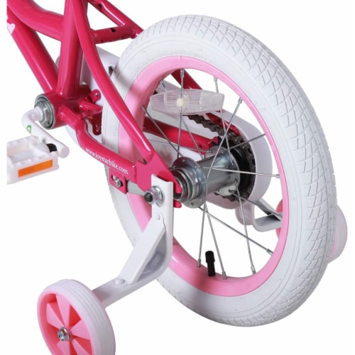 Joystar Angel 14 Inch Ages 3 to 5 Kids Balance Bike with Training Wheels Pink 1 Piece Smith s Food and Drug