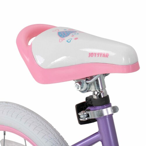 JOYSTAR Angel Kids Bike for Girls Ages 3 5 w Training Wheels 14