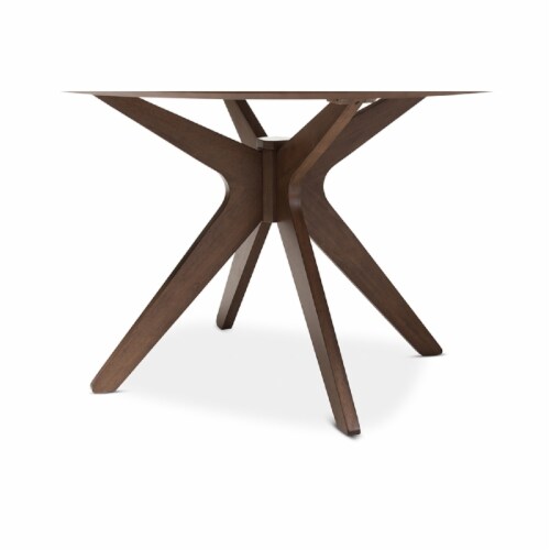Baxton studio round clearance dining table