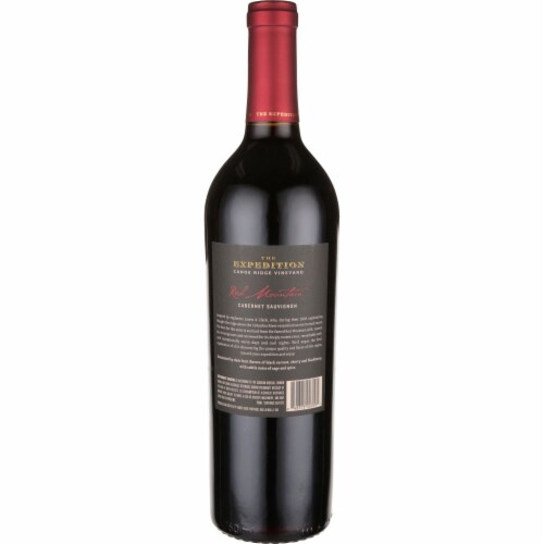 Canoe Ridge Vineyard The Expedition Cabernet Sauvignon Washington Red Wine Perspective: bottom