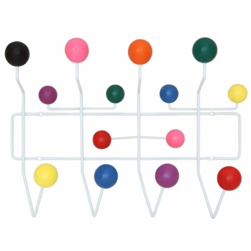 Gumball Coat Rack - Multicolored Perspective: bottom