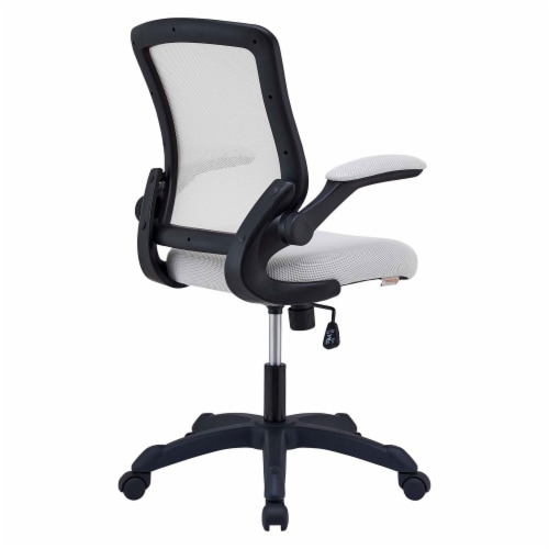 Modway Veer Mesh Fabric Office Chair Adjustable from 17.5 to 21.5 Inches Gray 1 Piece Kroger