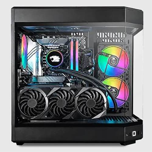 iBuyPower CSHYTEY60B HYTE Y60 Mid-Tower ATX Case - Black, 1 - City Market