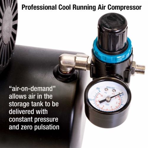 On demand clearance air compressor