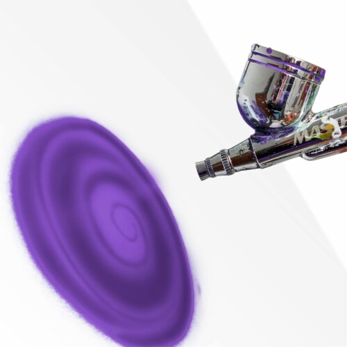 Purple Pearl, Pearlized Special Effects Acrylic Airbrush Paint, 8 oz. Perspective: bottom