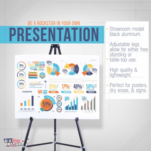 Easel Poster Display | Adjustable Height