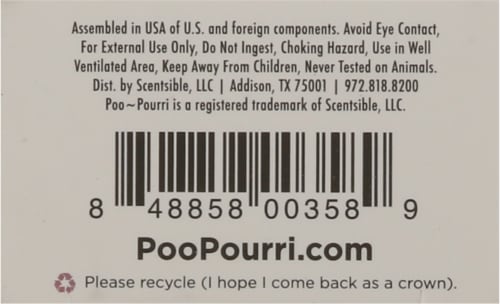 Poo-Pourri® Before-You-Go Lavender Vanilla Toilet Spray Perspective: bottom