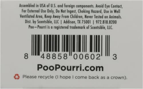 Poo-Pourri® Before•You•Go Toilet Spray - Tropical Hibiscus Perspective: bottom