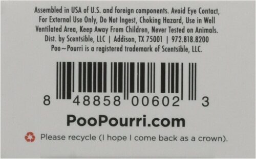 Poo-Pourri® Before•You•Go Toilet Spray - Tropical Hibiscus Perspective: bottom