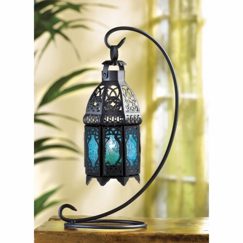 Home Locomotion 10014121 Sapphire Night Hanging Lantern Perspective: bottom