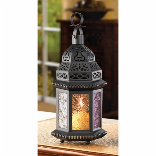 Home Locomotion 10014119 Magic Rainbow Candle Lantern Perspective: bottom