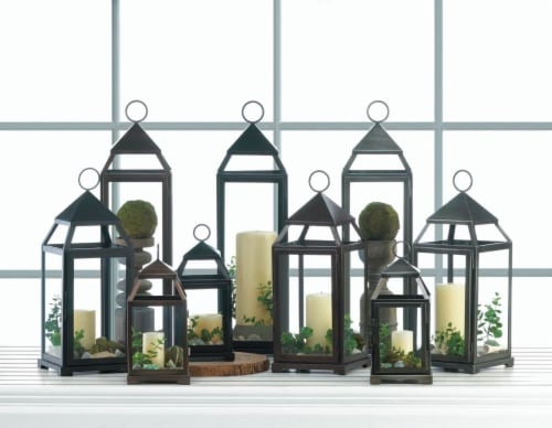 Home Locomotion 10014126 Bronze Contemporary Lantern Perspective: bottom