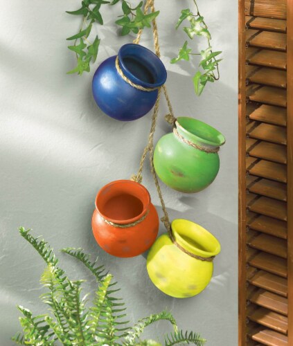 Home Decor Fiesta Hanging Pot Perspective: bottom