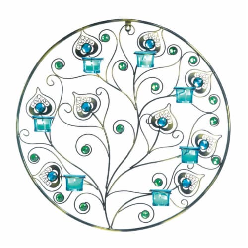 Peacock candle wall sconces new arrivals
