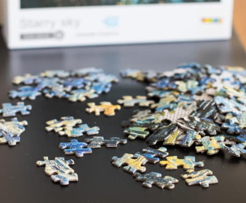 Starry Sky 1000-Piece Jigsaw Puzzle | Starry Night Puzzle