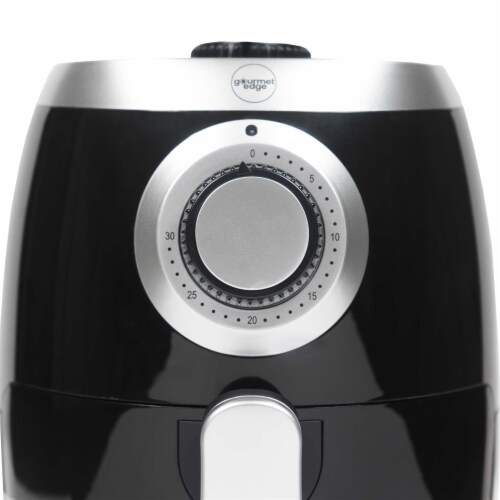 Gourmet Edge Manual Air Fryer, Extra Hot Air Fry, Cook, Crisp, Broil, Roast, Bake, 2 Liters Perspective: bottom
