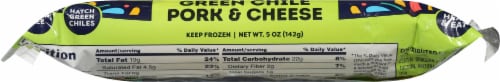Tucson Tamale Green Chile Pork & Cheese Tamale Perspective: bottom